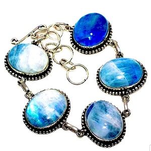 Moonstone silver bracelet